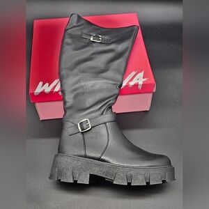 Wild Diva Combat Boots